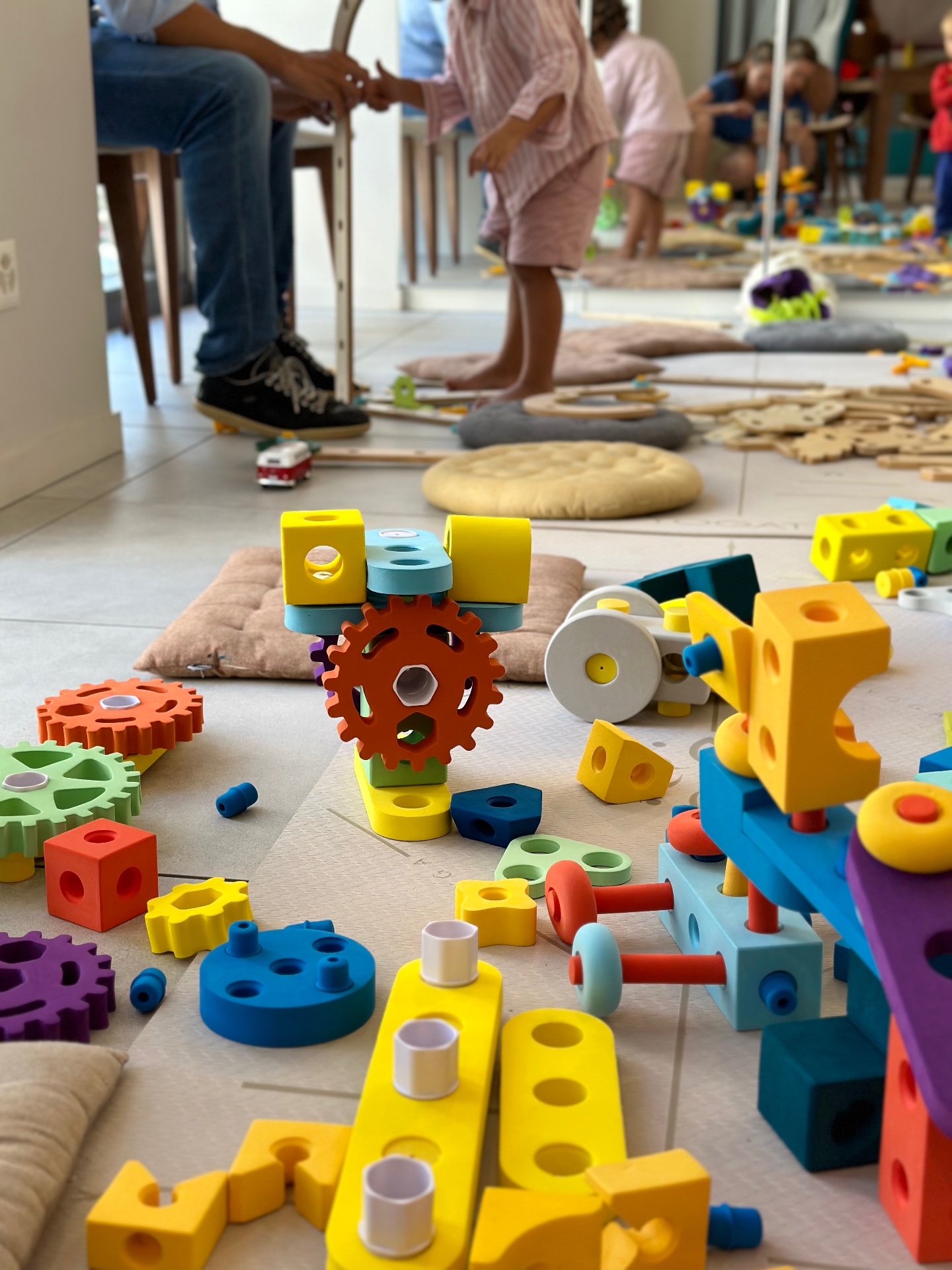 STEAM construction set (foam)